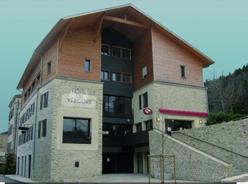 Restaurant Hotel Du Vercors Saint-Martin-en-Vercors エクステリア 写真